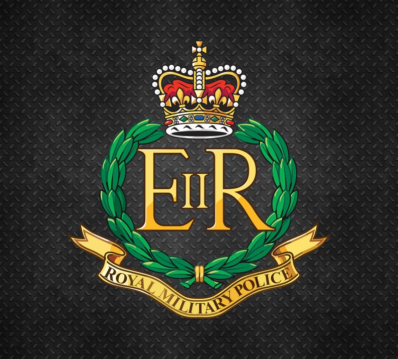 British Army Royal Military Police RMP Logo Decal Emblem Crest Insignia Digital Svg Eps Vector Cricut File image 1