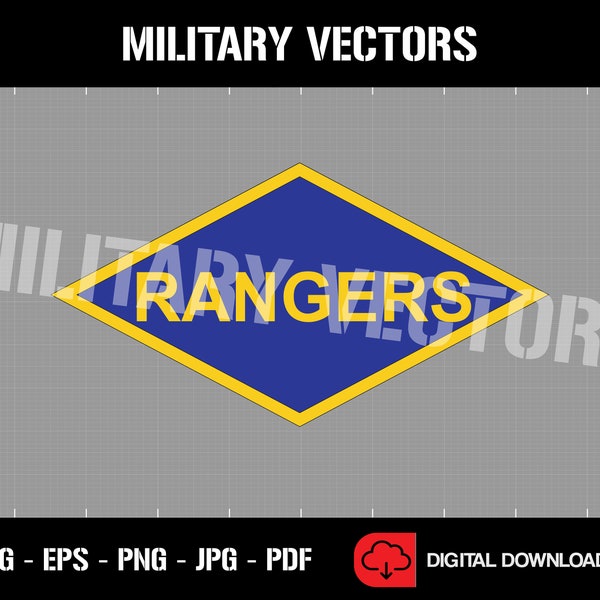 Army Ranger Logo Svg - Etsy