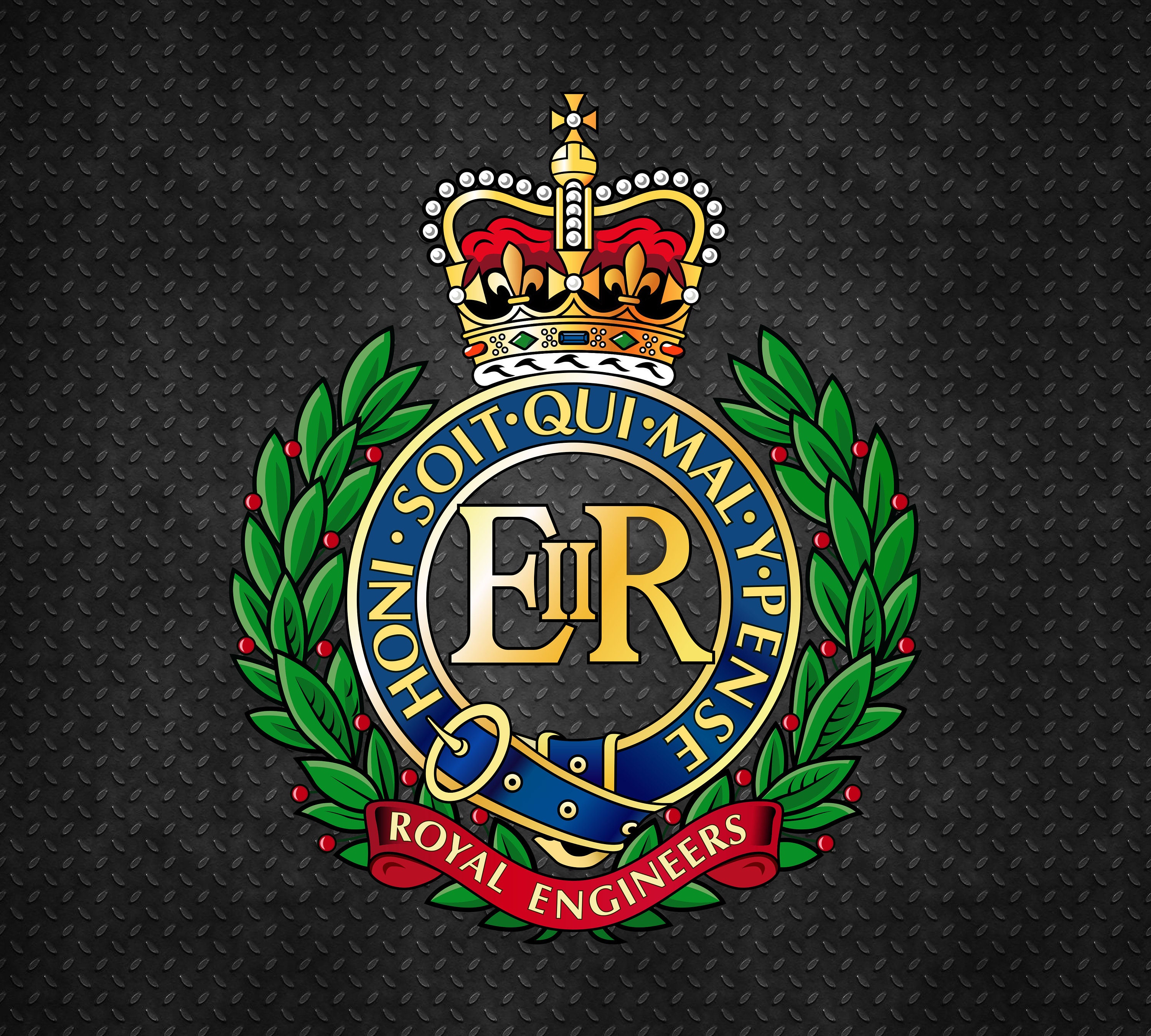 British Army Royal Engineers Logo Decal Emblem Crest - Etsy UK