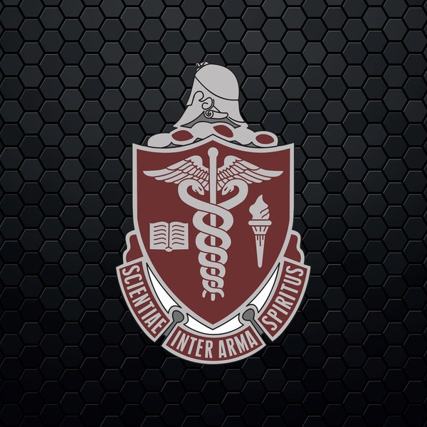 Walter Reed Army Medical Center (WRAMC) - Patch Logo Decal Emblem Crest Insignia - Digital Svg Vector Cricut File