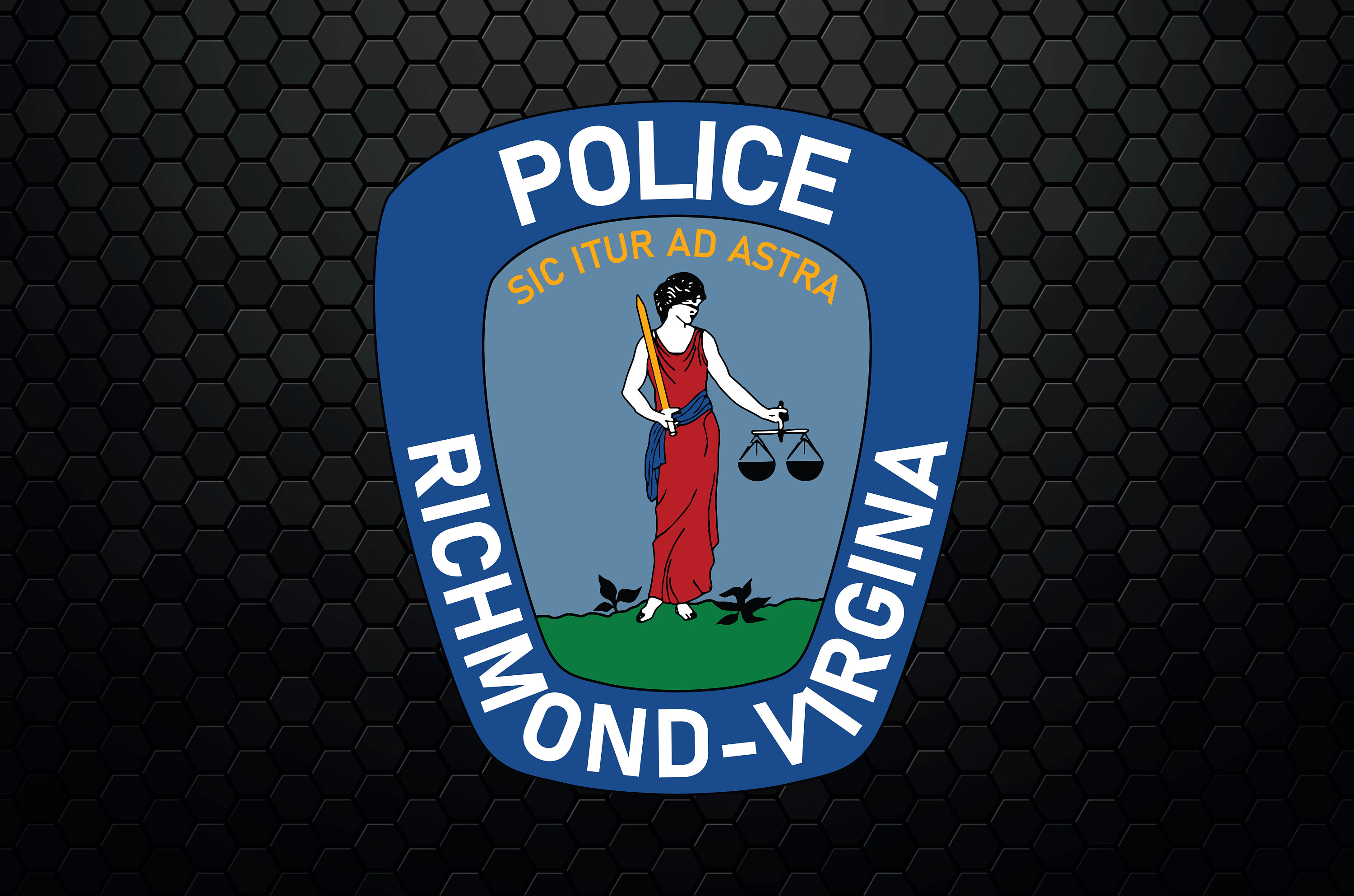 Richmond Police Department Patch Logo Decal Emblem Crest Etsy