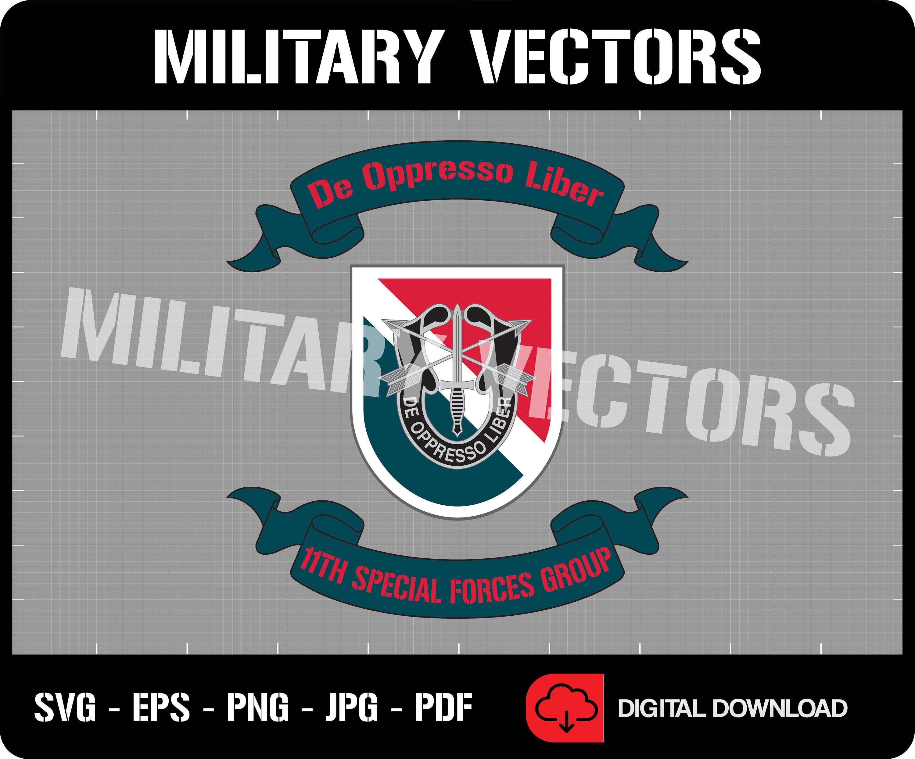 De Oppresso Liber Logo - Etsy