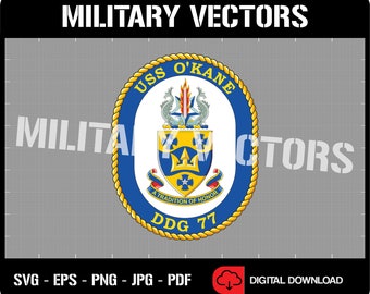 USS Chafee DDG-90 US Navy Guided Missile Destroyer - Patch Logo