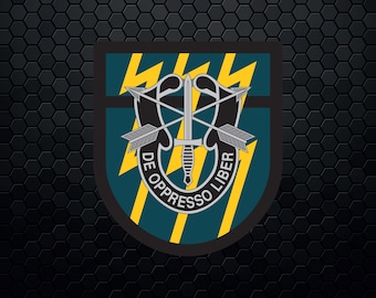 アメリカ陸軍特殊部隊の紋章 - De Oppresso Liber グリーンベレーの