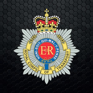 British Army Royal Corps of Transport - Logo Decal Embleem Crest Insignia - Digital Svg Eps Vector Cricut File