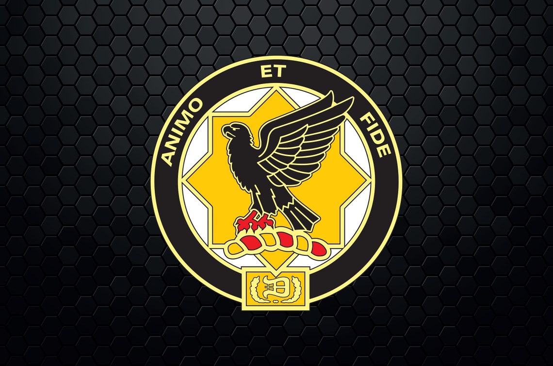 US Army 1st Cavalry Regiment Patch Logo Decal Emblem Crest Etsy