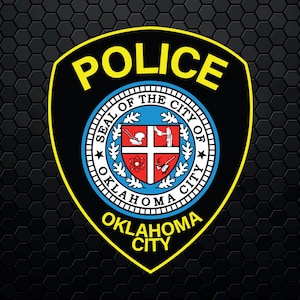 Oklahoma City Police Department - Patch Logo Decal Emblem Crest Badge Insignia - Digital Svg Vector Cricut File