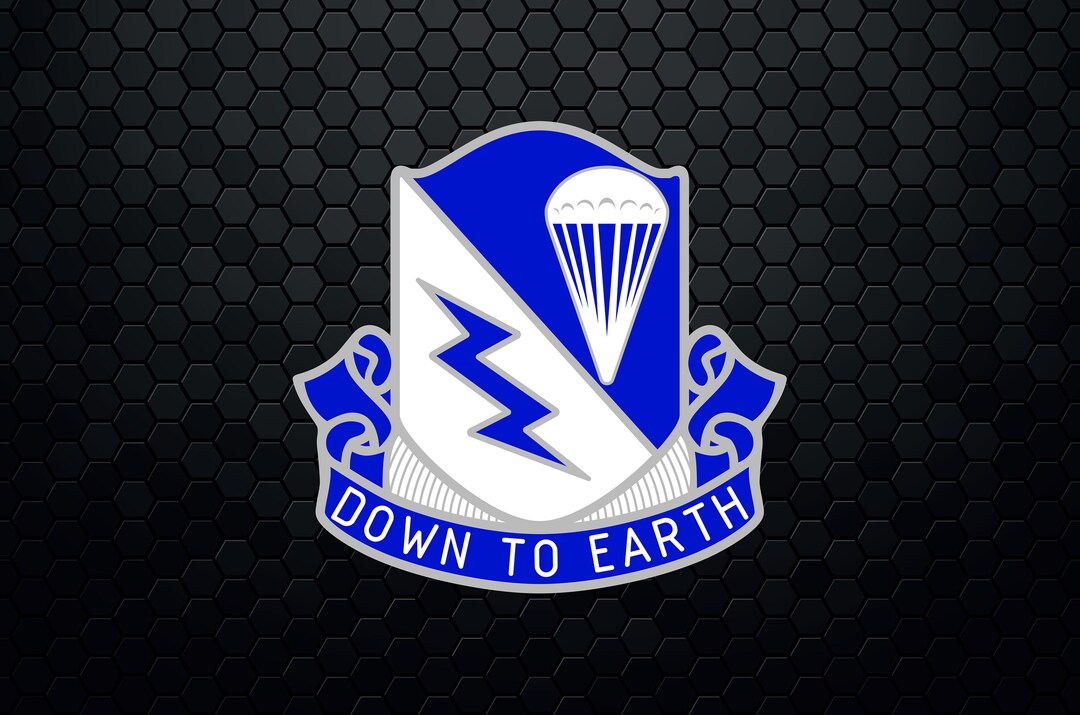 US Army 507th Parachute Airborne Infantry Regiment DUI US Army 507th Parachute Airborne Infantry Regiment DUI