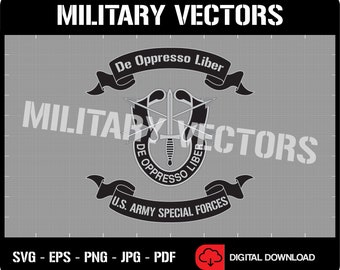 アメリカ陸軍特殊部隊の紋章 – De Oppresso Liber グリーンベレーの