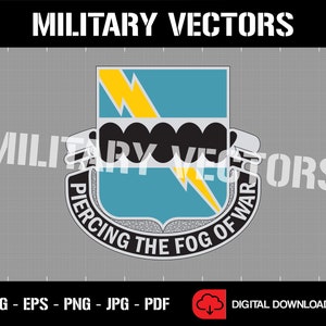Amerikanska arméns 135:e militära underrättelsebataljon - Militär underrättelsetjänst - Patch Logo Dekal Emblem Crest Insignia - Digital SVG Vektor Cricut-fil