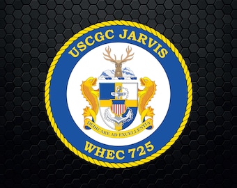 USCGC Jarvis WHEC-725 - Coast Guard Cutter - Logo Decal