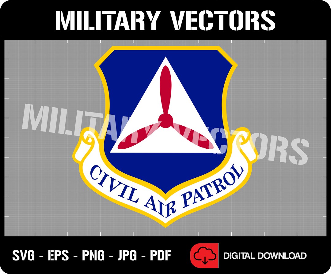Civil Air Patrol - USAF - Patch Logo Decal Emblem Crest Insignia ...