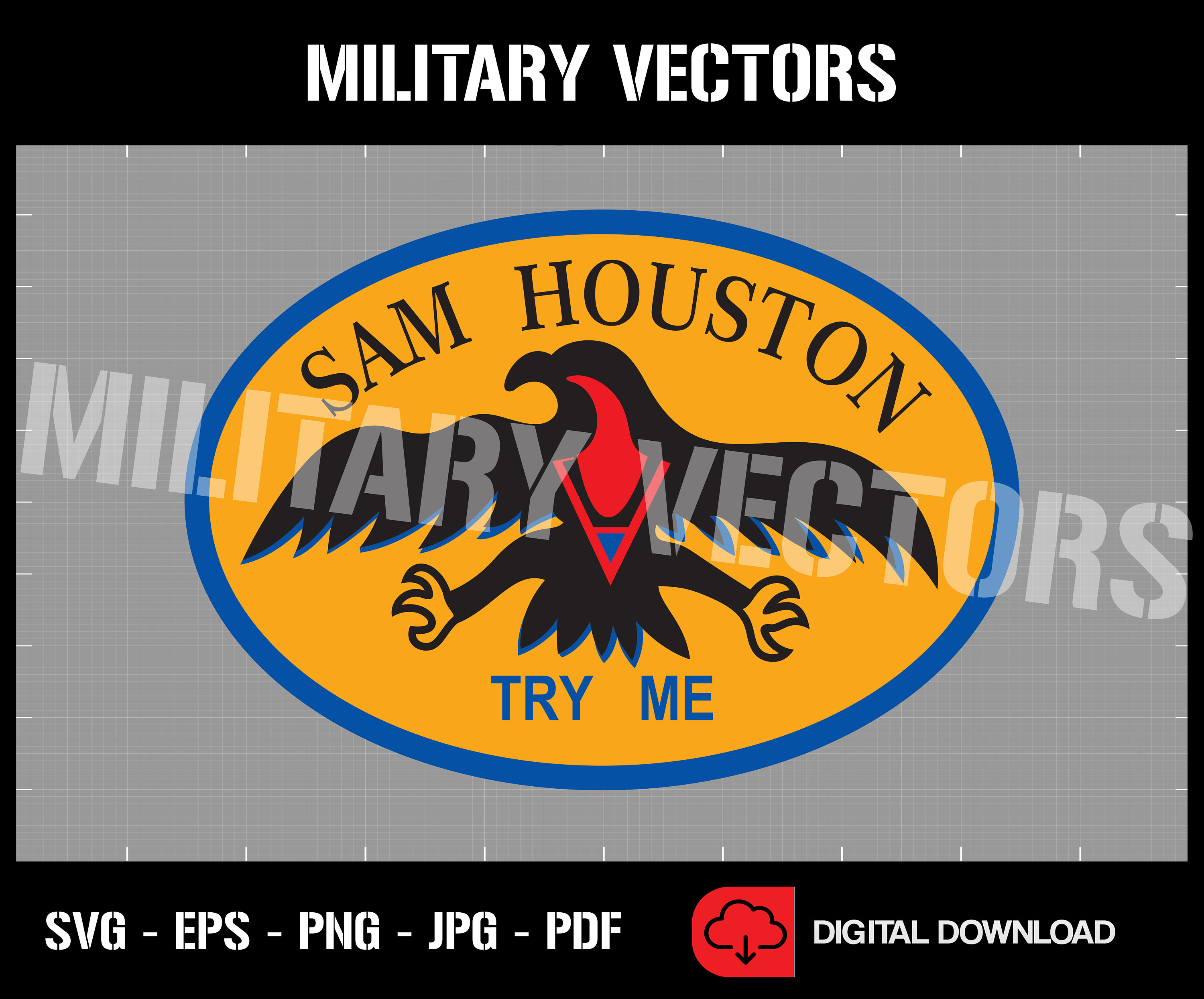 USS Sam Houston SSBN609 Submarine U.S. Navy Patch Logo Etsy