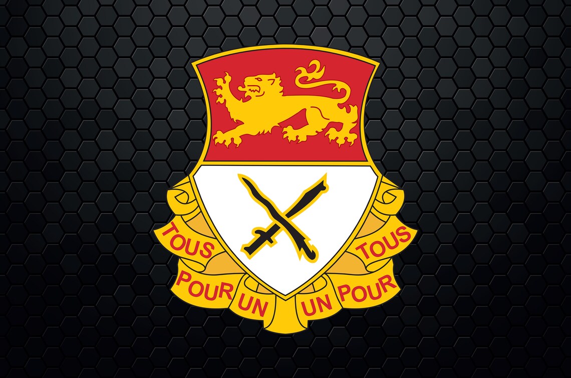 US Army 15th Cavalry Regiment Patch Logo Decal Emblem Crest Etsy