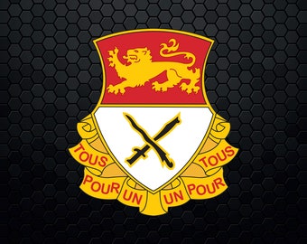US Army 15th Cavalry Regiment - Patch Logo Decal Emblem Crest Insignia - Digital Svg Eps Jpg Pdf Png Vector Cricut File
