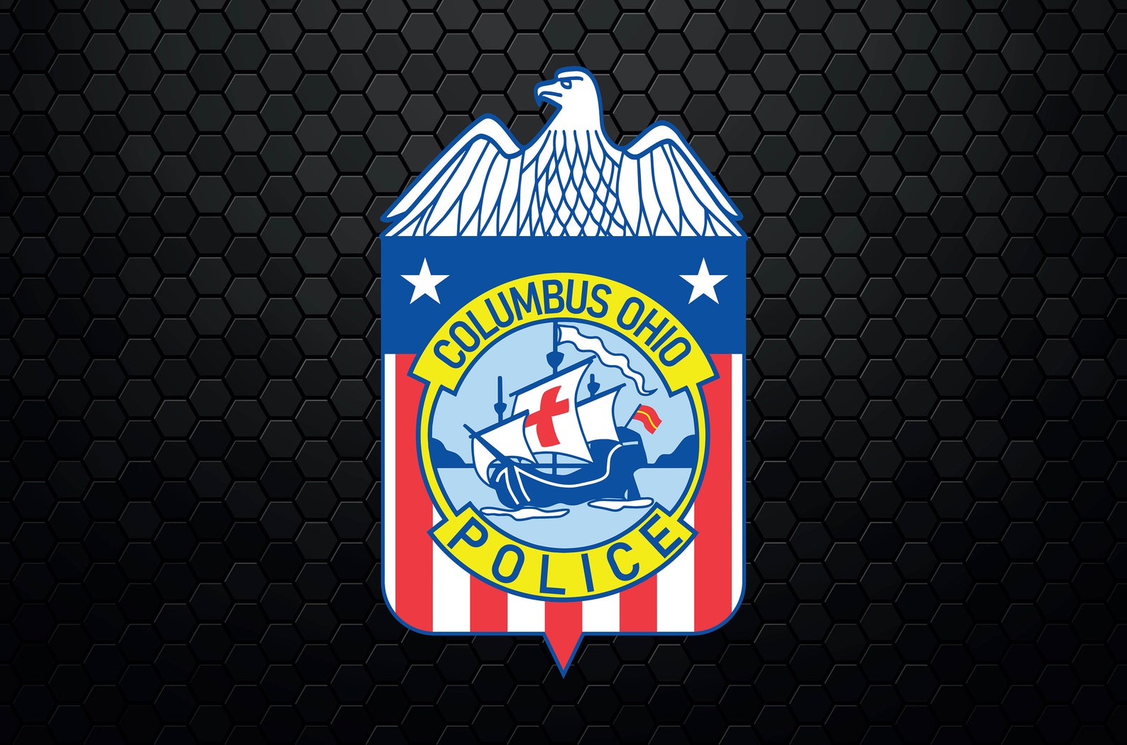 Columbus Police Department Patch Logo Decal Emblem Crest Etsy