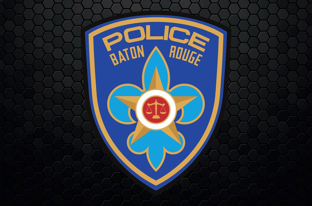 Baton Rouge Police Department BRPD Patch Logo Decal Emblem Crest Badge