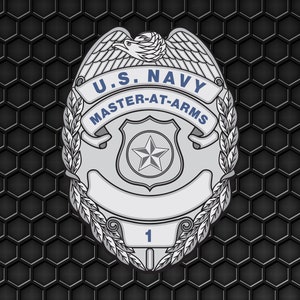 Navy Master at Arms Badge - Etsy
