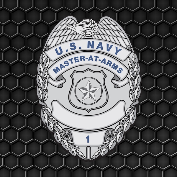 US Navy Master at Arms Rating Badge - Patch Pin Logo Decal Emblem Crest Insignia - Digital SVG Vector Cricut File
