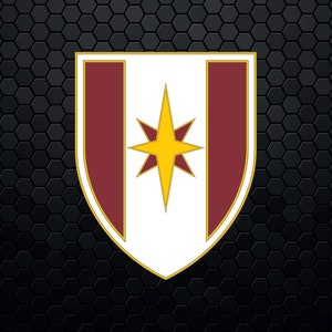 US Army 44th Medical Brigade CSIB - Patch Logo Decal Emblem Crest Insignia - Digital Svg Vector Cricut File
