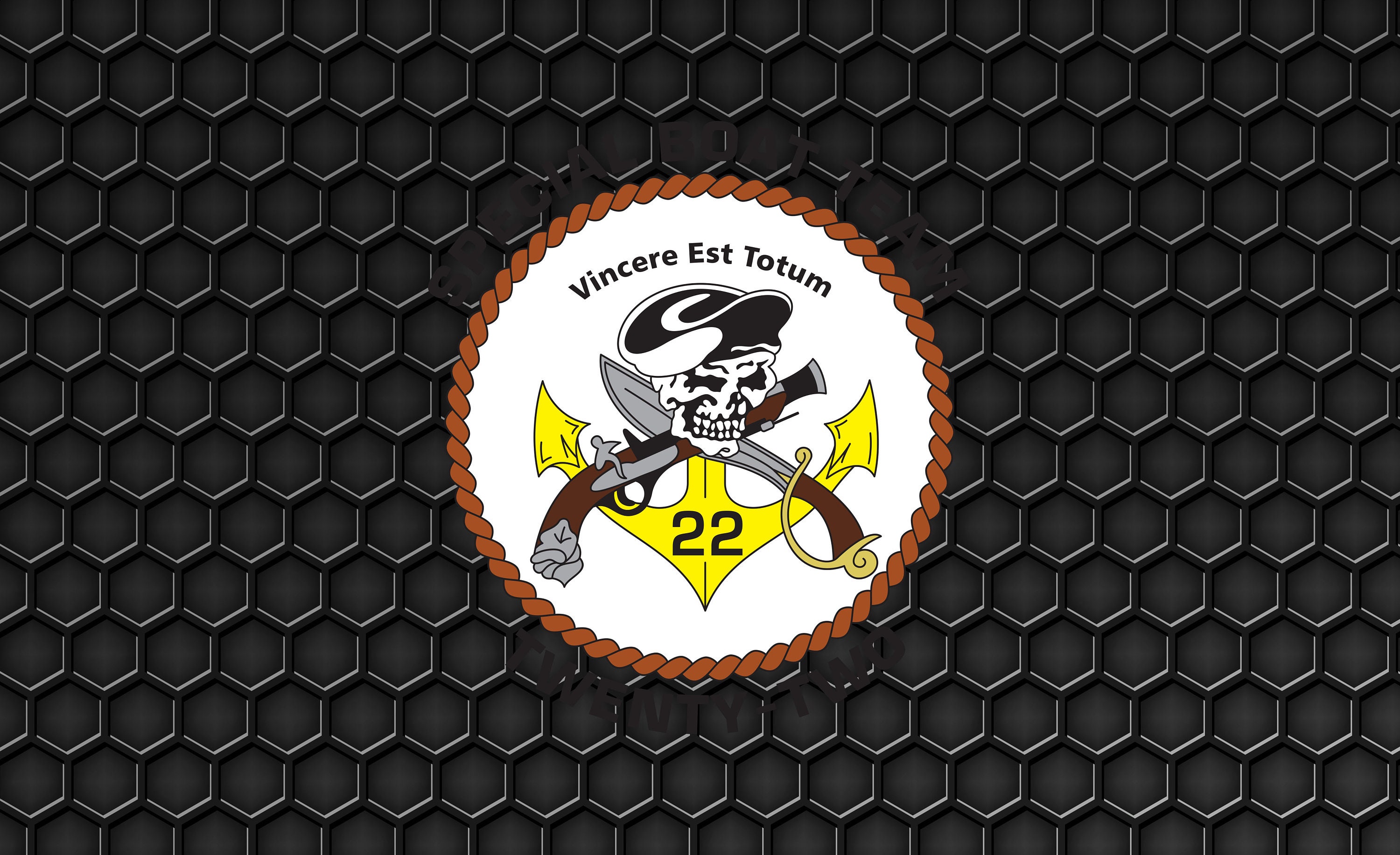 US Navy Special Boat Team 22 (SBT-22) - Patch Pin Logo Decal Emblem Crest Insignia - Digital SVG Vector File