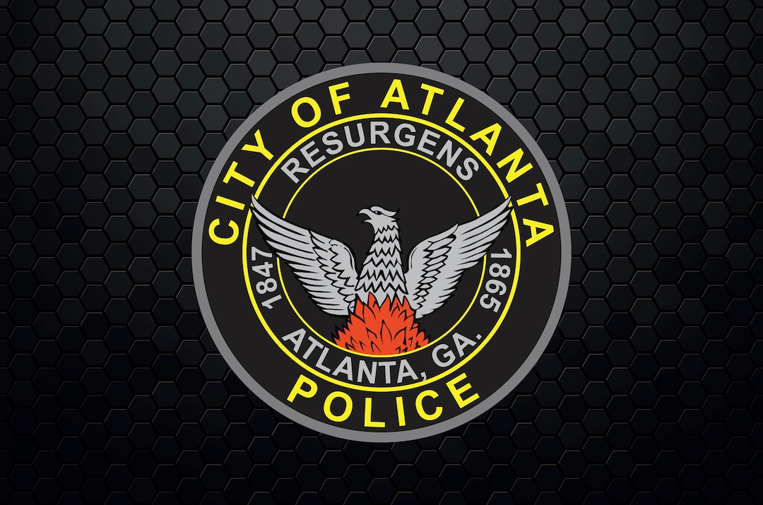 Atlanta Police Department Patch Logo Decal Emblem Crest - Etsy