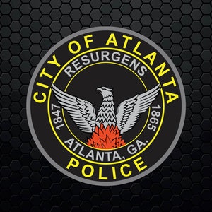 Atlanta Police Department - Patch Logo Decal Emblem Crest Badge Insignia - Digital Svg Vector Cricut File