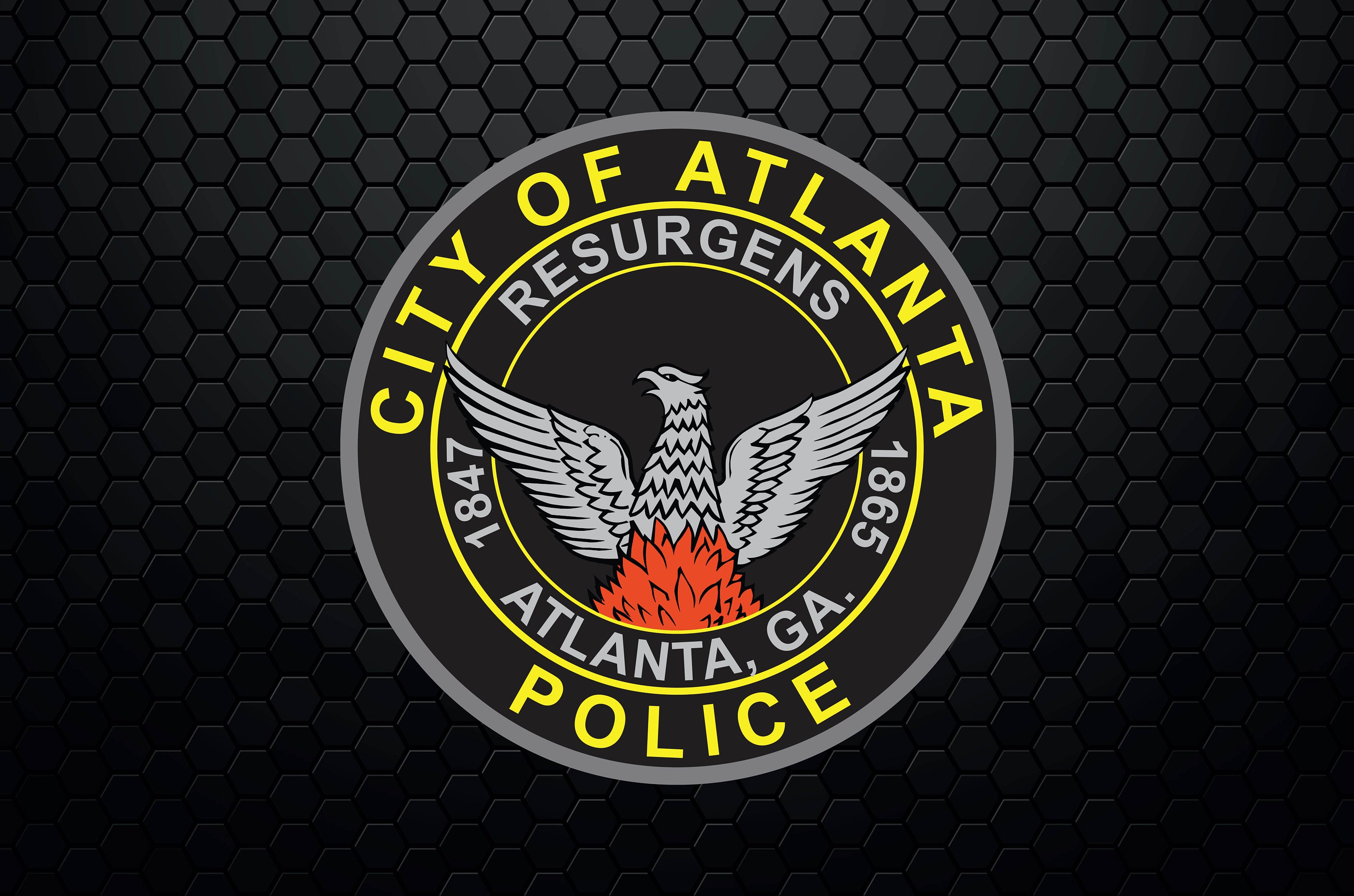 Atlanta Police Department Patch Logo Decal Emblem Crest - Etsy