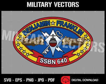 USS Pennsylvania (SSBN-735) Ballistic Missile Submarine - Patch