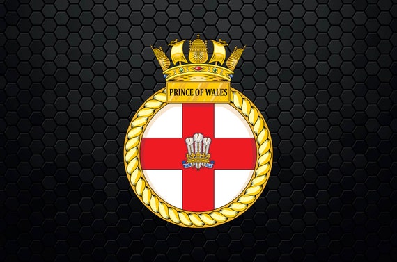 HMS プリンス オブ ウェールズ R09 イギリス海軍航空母艦 - パッチ
