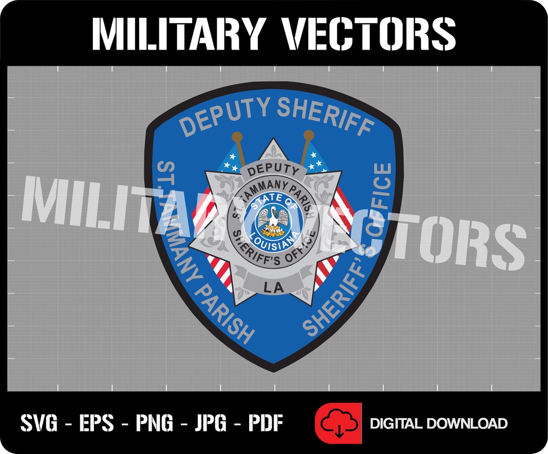 St. Tammany Parish Sheriff's Office - Law Enforcement - Patch Logo ...
