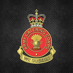 British Army Royal Catering Corps - Logo Aufkleber Emblem Wappen Insignien - Digital Svg Eps Vektor Cricut Datei