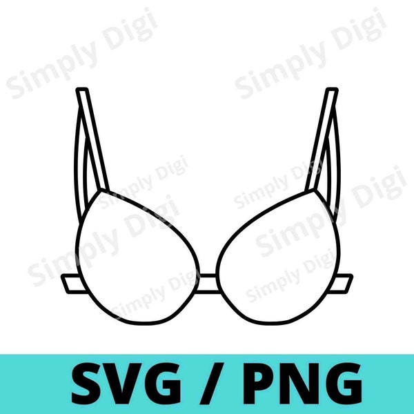 Bra shape shapes bodice underwear outline fancy dress fashion Pattern SVG PNG Digital Background Clipart Vector silhouette cricut cut file