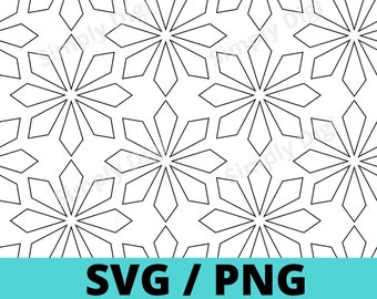 Floral Svg Circle SVG Pinwheel Flower Svg Diamond Svg Pattern SVG Svg designs Background Svg round svg circle Png files for cricut cut file