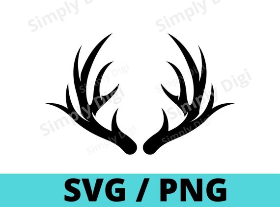 Deer Antlers Antler Shape Horns Shapes Animal Hunting SVG PNG Digital  Background Clipart Vector Silhouette Cricut Svg Cut File Business -   Finland