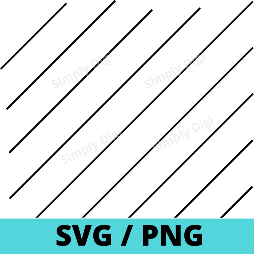 Lines Line Stripe Print Pattern SVG PNG Instant Digital Background File ...