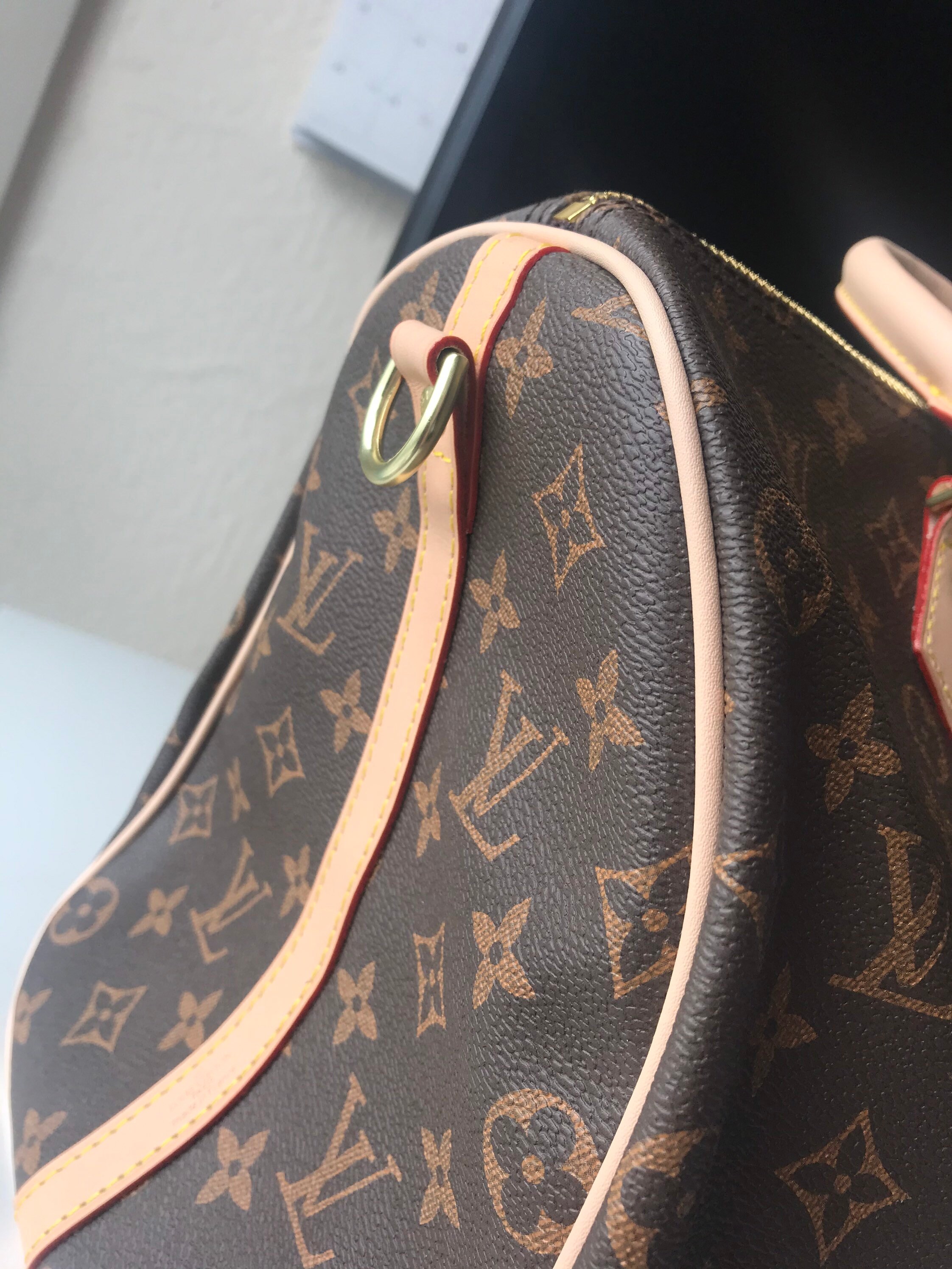 Ladies Designer Canvas Handbag Bowling Bag Etsy