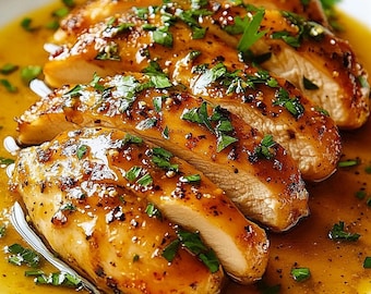 Honey Mustard Chicken Recipe | Juicy Sweet & Tangy Chicken | Easy Weeknight Dinner | Instant Digital Recipe PDF