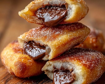 Chocolate Nocciola Amorini Recipe | Italian Hazelnut Cookie Instant Download