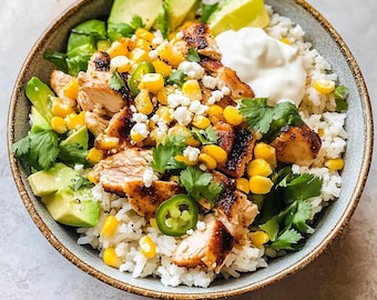 Street Corn Chicken Bowl Recipe – Easy Dinner