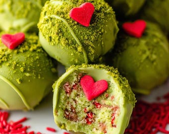 No-Bake Grinch Oreo Truffles Recipe | Christmas Dessert PDF | Holiday Sweet Treats | Fun Edible Gift Idea | Recipes 2026
