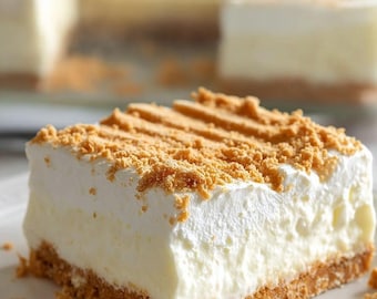 No-Bake Classic Woolworth Cheesecake Recipe | Vintage Dessert Instant Download