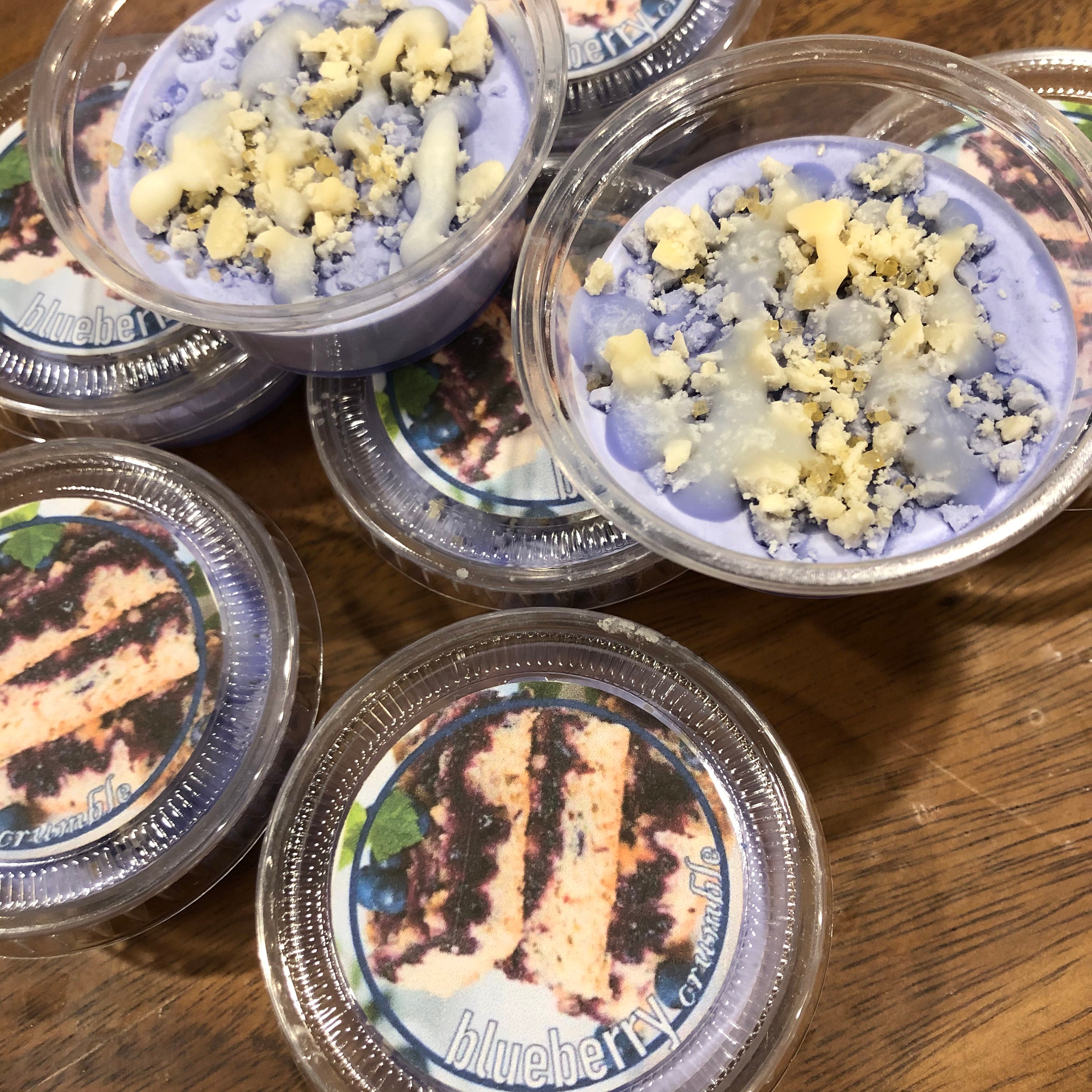 Blueberry Crumble Soy Wax Melt Etsy