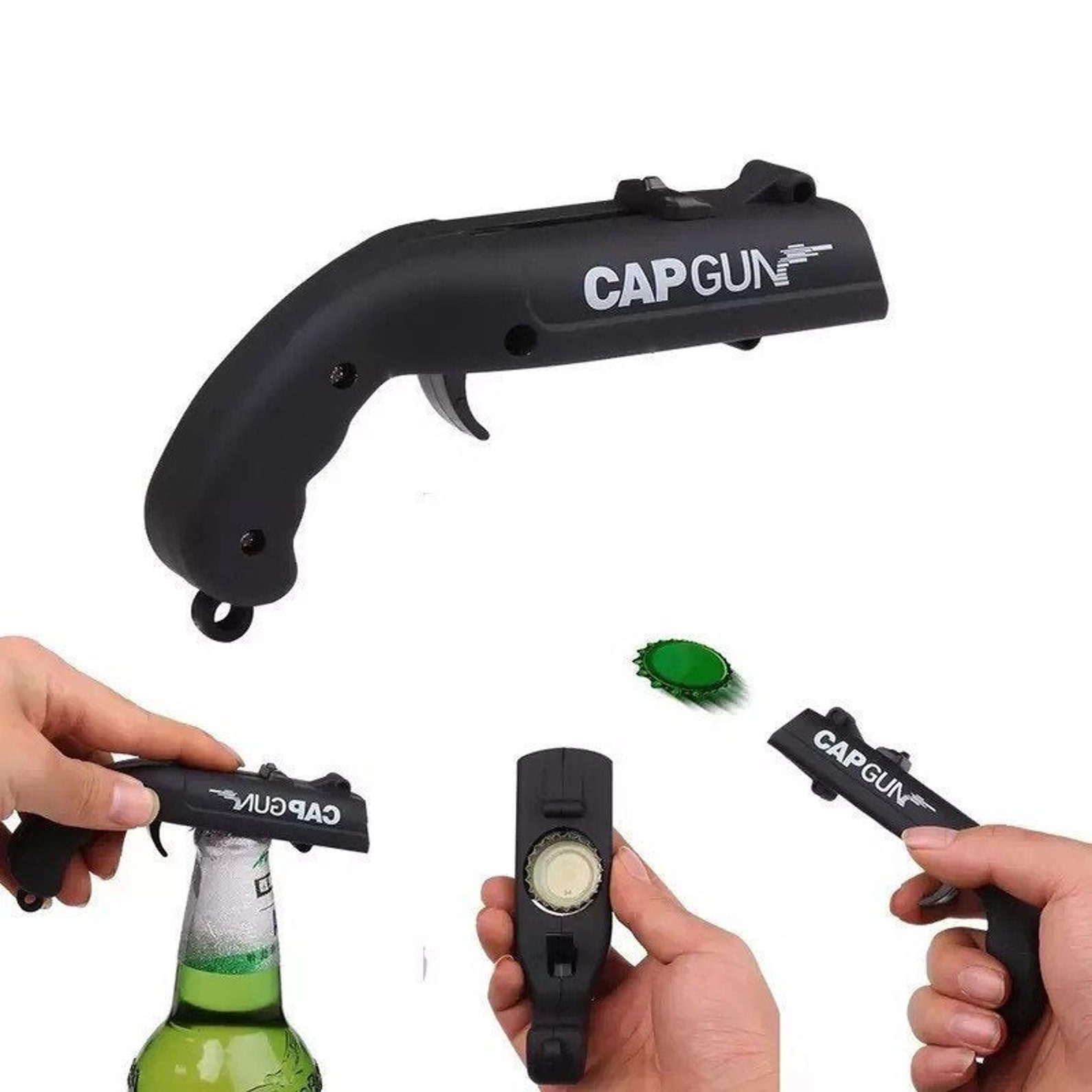 Bottle Opener Gun Portable Bottle Opener/cap Launcher That Etsy