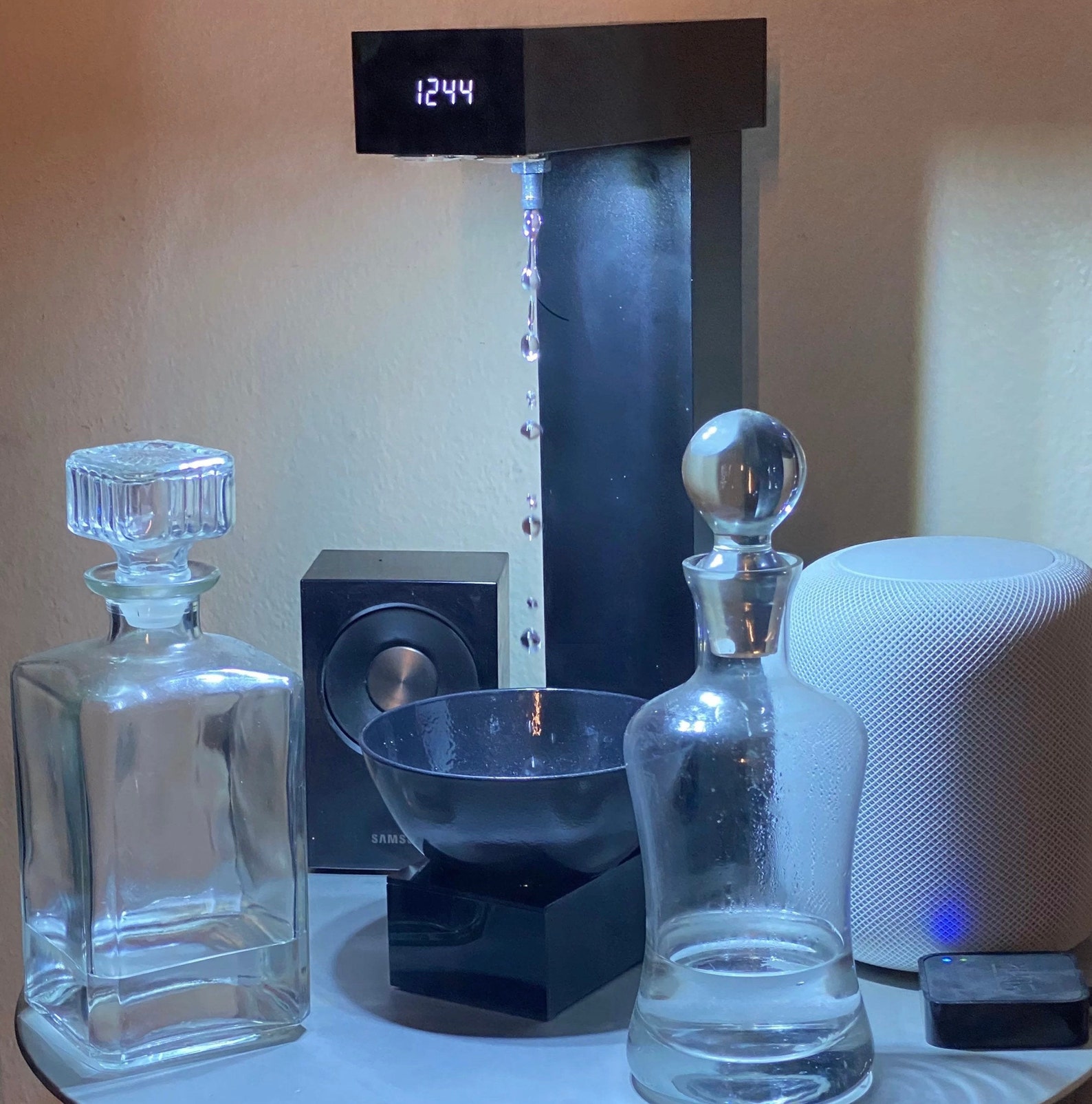 Anti Gravity Levitating Water Drops Suspended Fountain Etsy