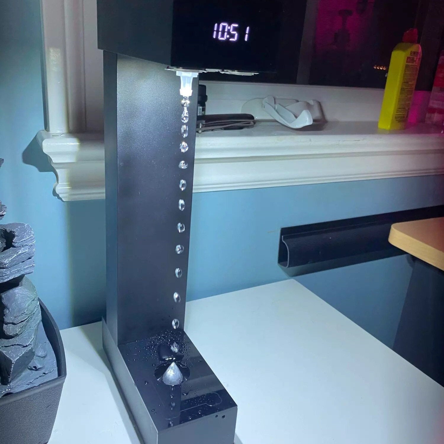 Anti Gravity Levitating Water Drops Suspended Fountain Etsy