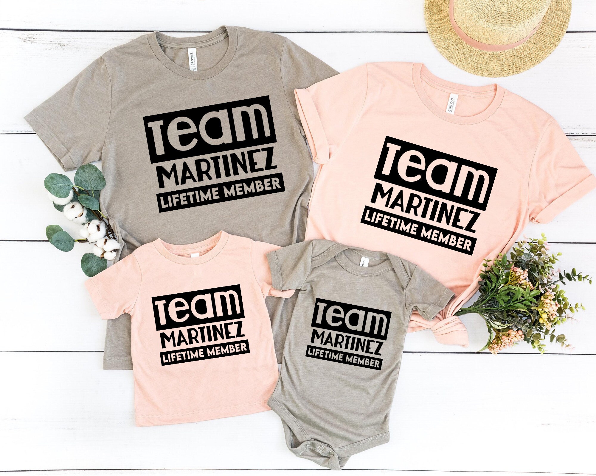 Family Name Matching Shirts Family Matching Shirts Family Etsy