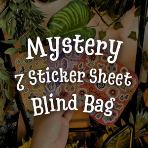 Mystery stickervelset: waterdichte plannerstickers, Lucky Dip-bundel