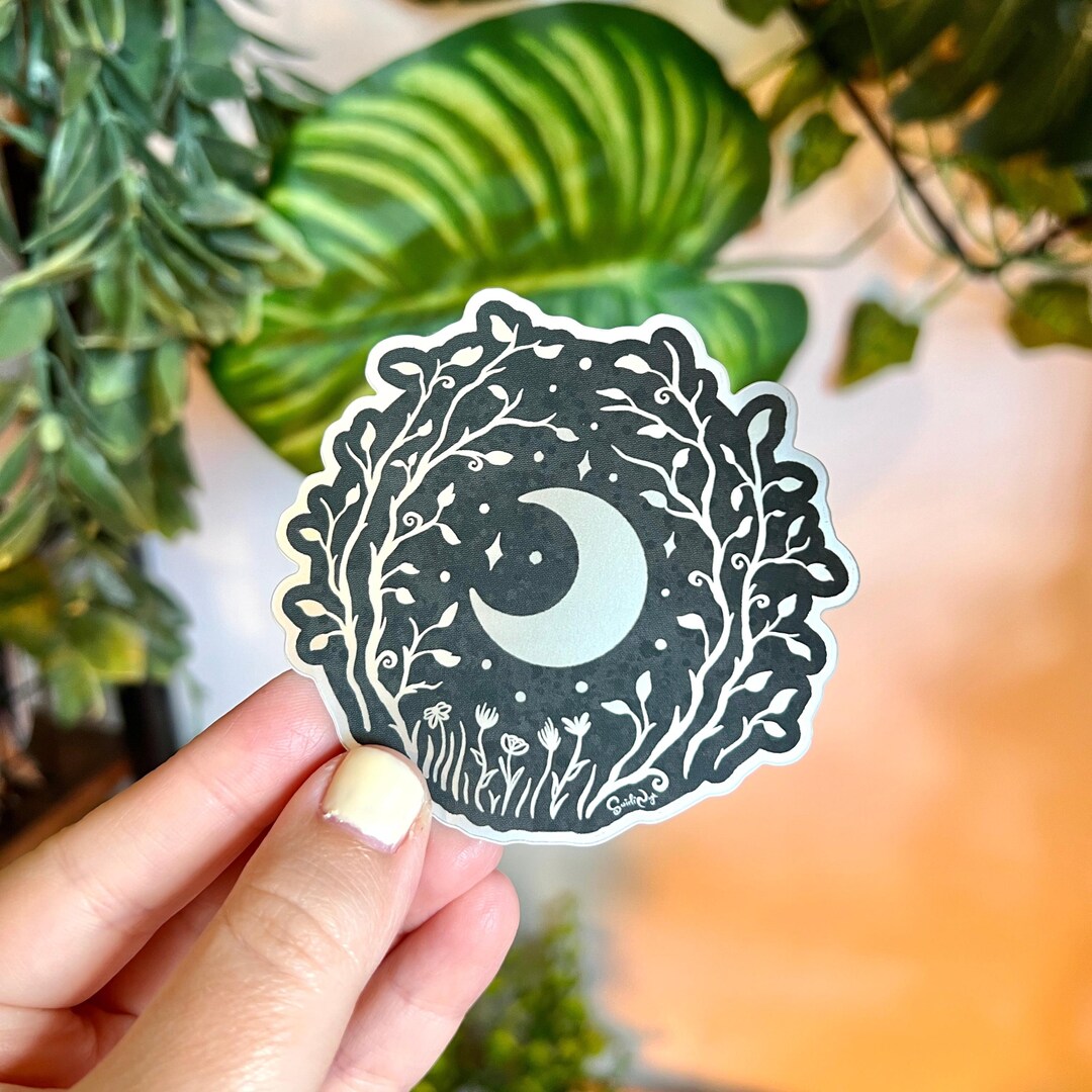 First Aid Sticker Moon Nature's Moon Sticker, Space Sticker, Lunar Sticker, Moon Stationery - Etsy