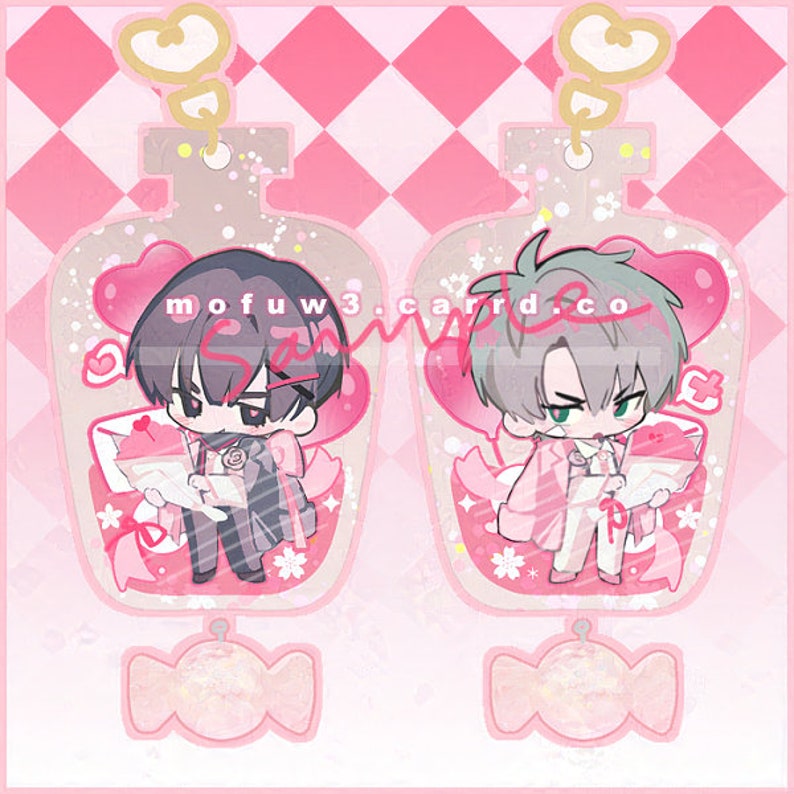 IvanTill Alien Stage Acrylic Charms image 1